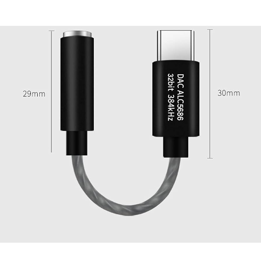 Amazon | USB タイプC-3.5mmイヤホンジャックDACアダプター 32
